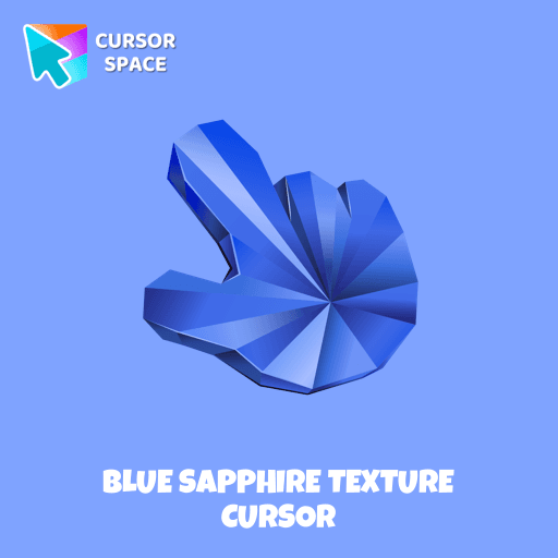 Blue Sapphire Texture cursor pointer cursor